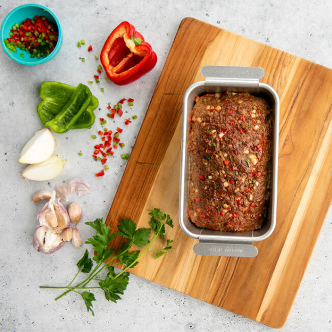 Nordic Ware Naturals® Meatloaf Pan w/ Lifting Trivet