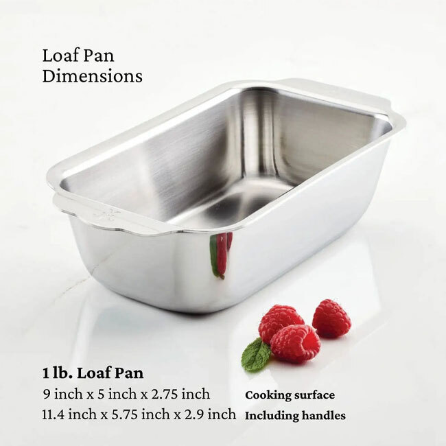 Hestan Provisions OvenBond® 1-Pound Stainless Steel Loaf Pan