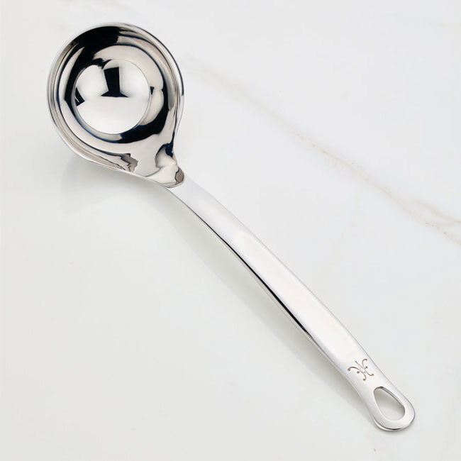 Product Hestan Provisions Elegant 5-Ounce Stainless Steel Ladle