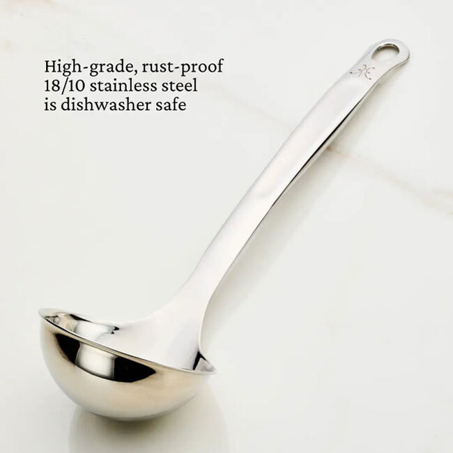 Hestan Provisions Elegant 5-Ounce Stainless Steel Ladle