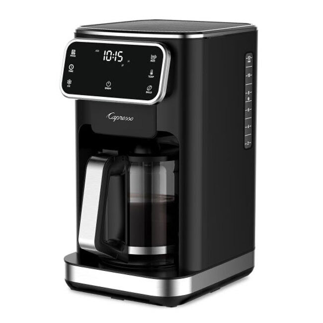 Capresso 12-Cup Touchscreen Coffee Maker with Glass Carafe