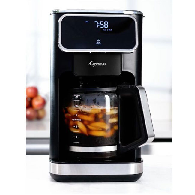 Capresso 12-Cup Touchscreen Coffee Maker with Glass Carafe