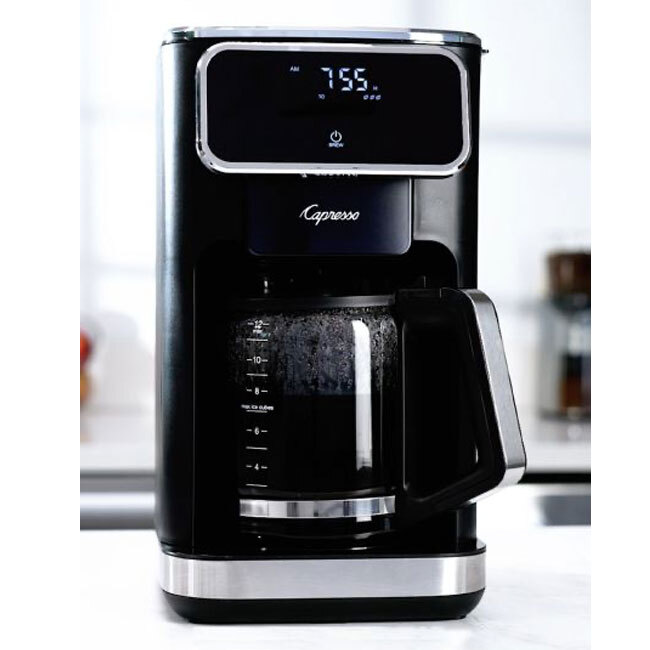 Capresso 12-Cup Touchscreen Coffee Maker with Glass Carafe