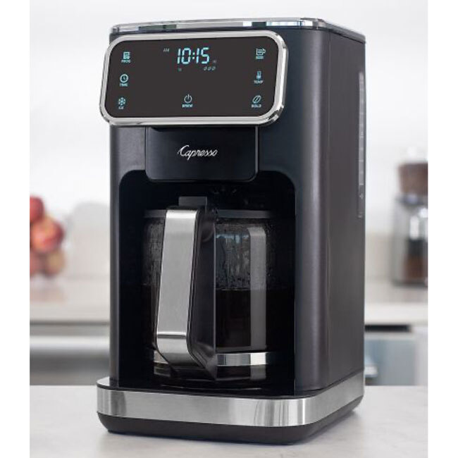 Capresso 12-Cup Touchscreen Coffee Maker with Glass Carafe