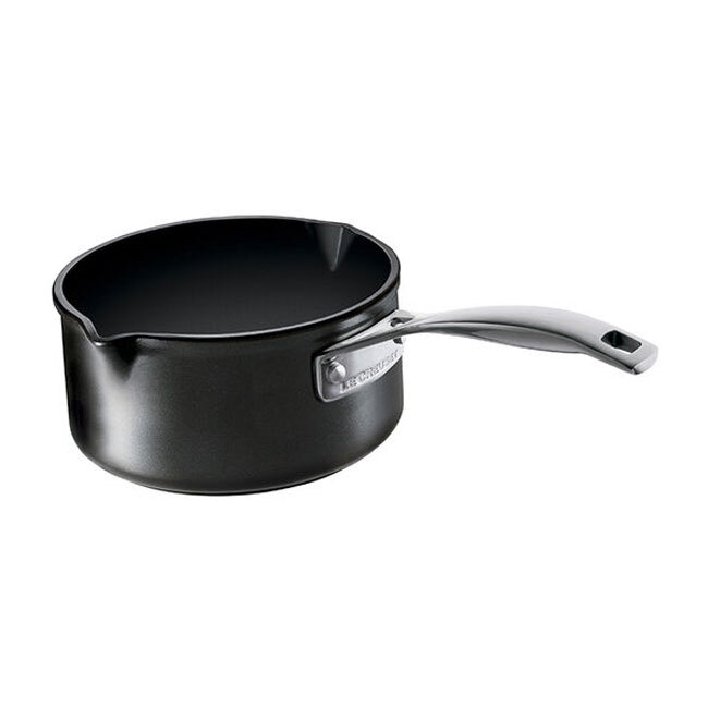 Product Le Creuset Toughened Nonstick PRO Saucepan with Dual Pour Spouts 