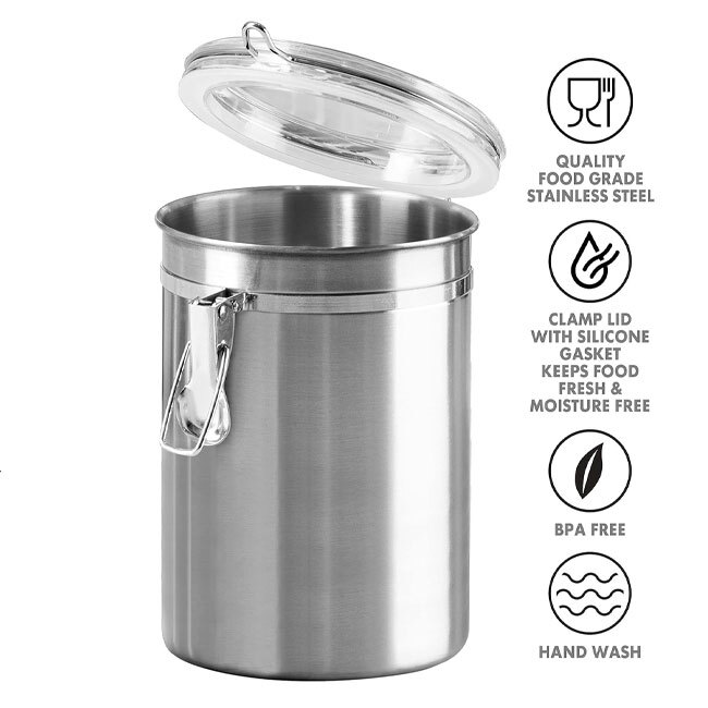 OGGI Stainless Steel Canister | 8”