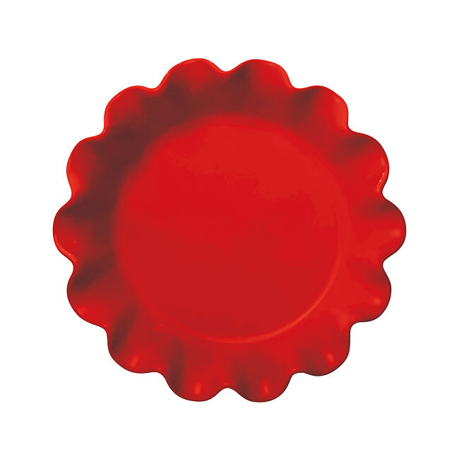 Emile Henry Ruffled Pie Dish | Rouge Burgundy