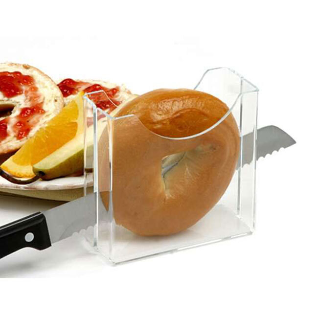 Norpro Large Bagel Holder in use