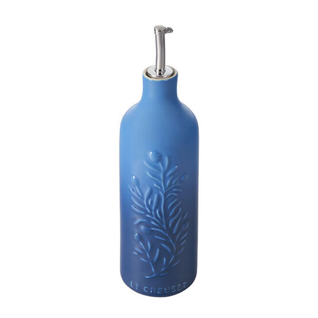 Le Creuset Olive Branch Collection Olive Oil Cruet | Marseille Blue