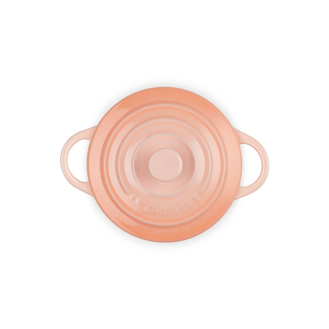 Le Creuset Mini 8 oz. Round Cocotte | Pêche - top