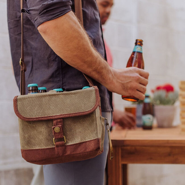 Legacy Beer Caddy Cooler Tote with Opener