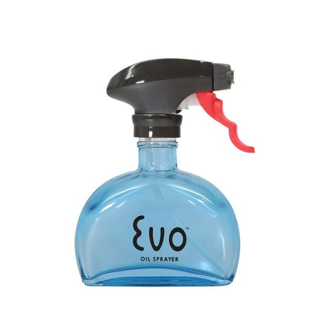 Product HIC | Evo Oil Sprayer, Non-Aerosol Glass Bottle, Blue | 6 oz.