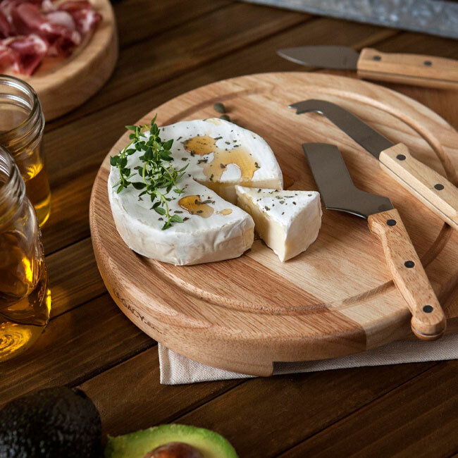 Picnic Time Circo Cheese Cutting Board & Tools Set