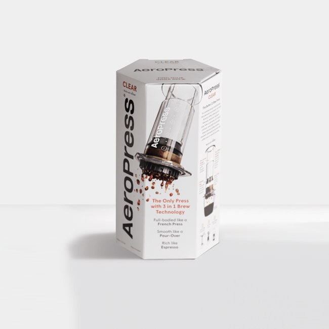 AeroPress Coffee Press | Clear - box