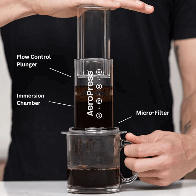 AeroPress Coffee Press | Clear