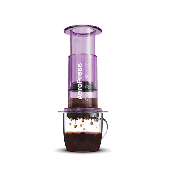 Product AeroPress Clear Colors Coffee Press | Purple