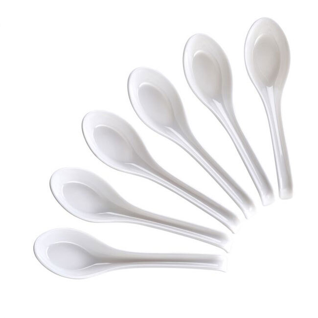 HIC | Helen's Asian Kitchen Asian Soup Spoons, Set of 6