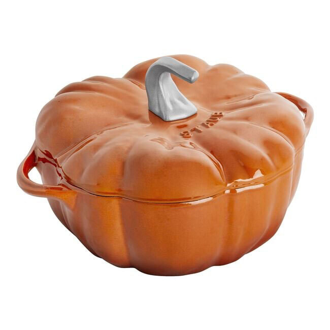 Product Staub Cast Iron 3.5 Qt Pumpkin Cocotte