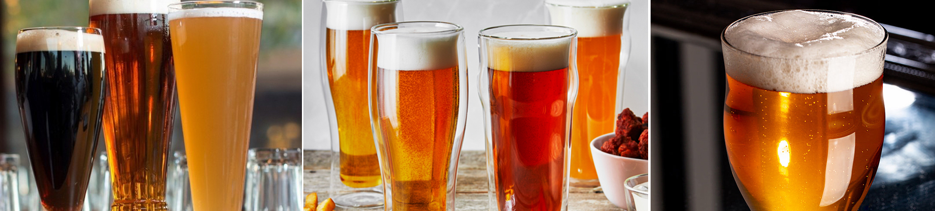 Beer Glasses banner hero