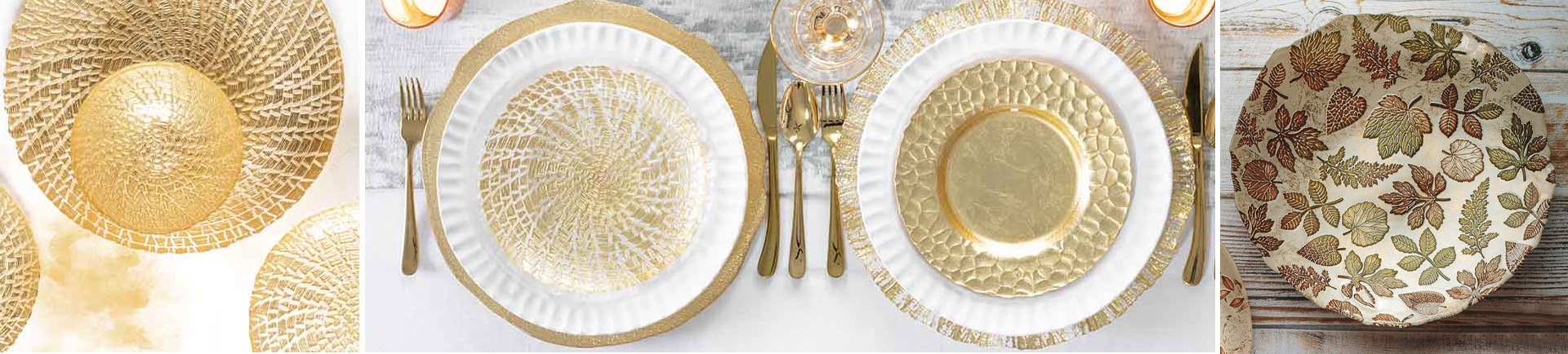 Glass Dinnerware Banner