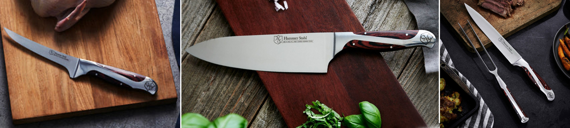 Hammer Stahl 5 Utility Knife - Damascus Series – Heritage Steel