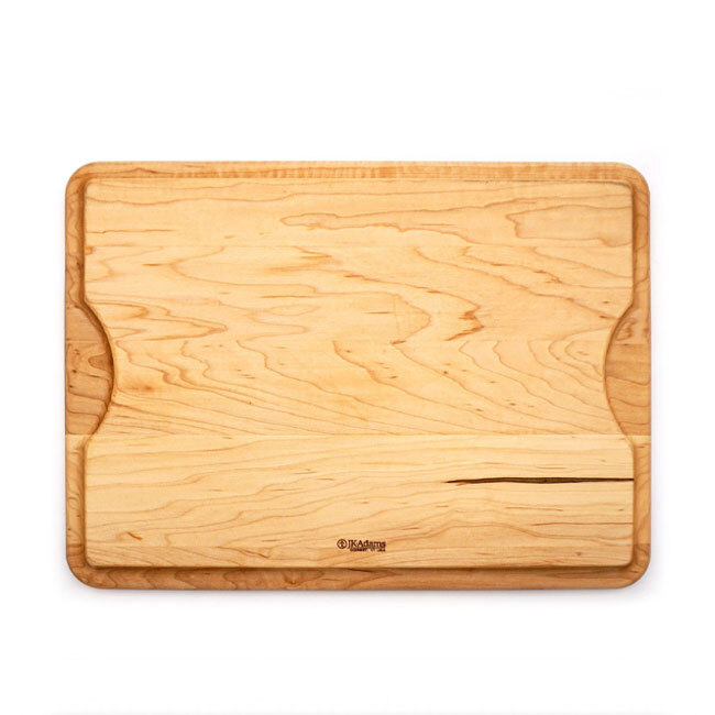 J.K. Adams Maple BBQ Carving Board | 16” x 12” - oblique