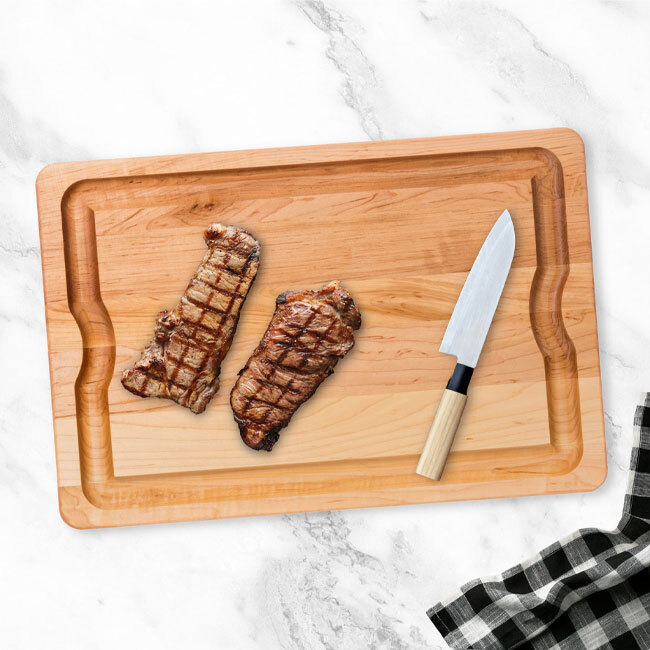 J.K. Adams Maple BBQ Carving Board | 24” X 16”