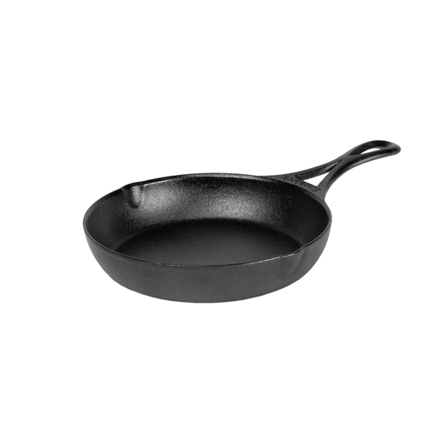 Ziaon Cast Iron Dual Handle Grill Pan, Steak pan Preseasoned Induction Safe  Stove top Black
