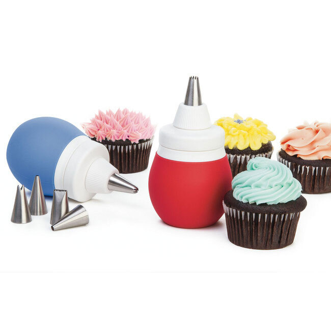 Progressive Prepworks Decorating Kit with cupcakes