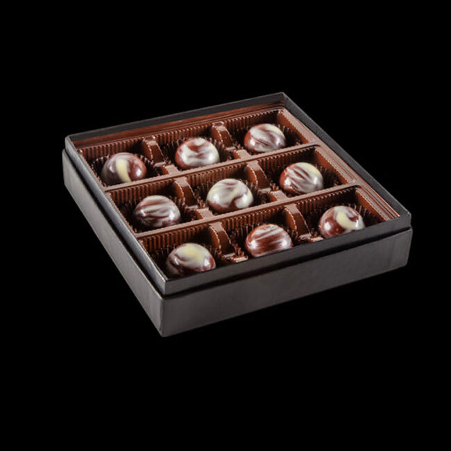 Product Bourbon Barrel Foods | 9 PC Bourbon Ball Box