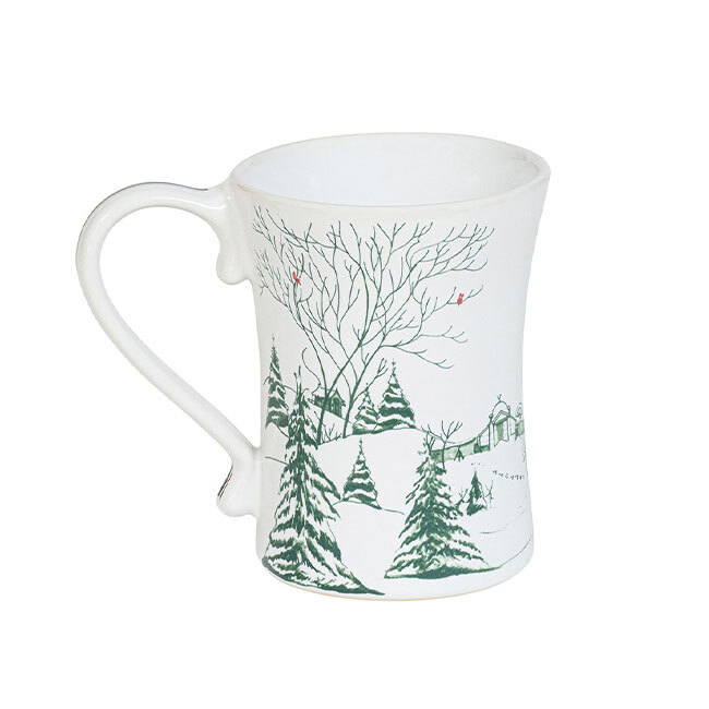 Juliska Country Estate Winter Frolic Mug | Evergreen