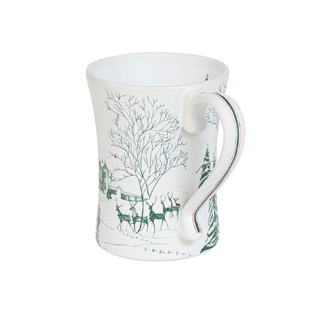 Juliska Country Estate Winter Frolic Mug | Evergreen