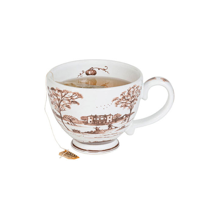 Juliska Country Estate Harvest Breakfast Cup | Sepia Brown