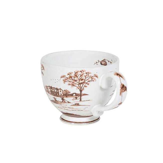 Juliska Country Estate Harvest Breakfast Cup | Sepia Brown