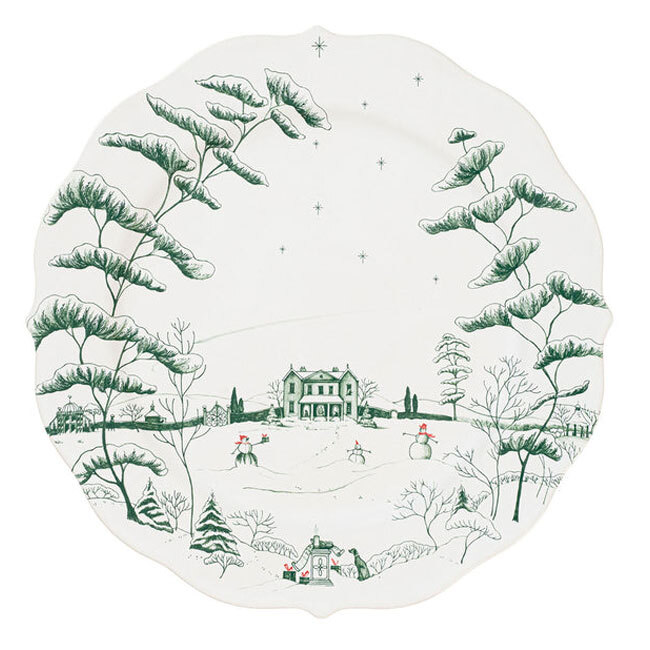 Product Juliska Country Estate Winter Frolic Charger | Evergreen