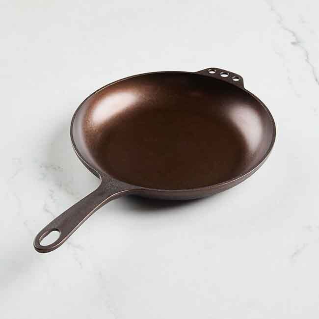 Smithey Ironware Co. 14 Double-Handle Cast Iron Skillet, Pre