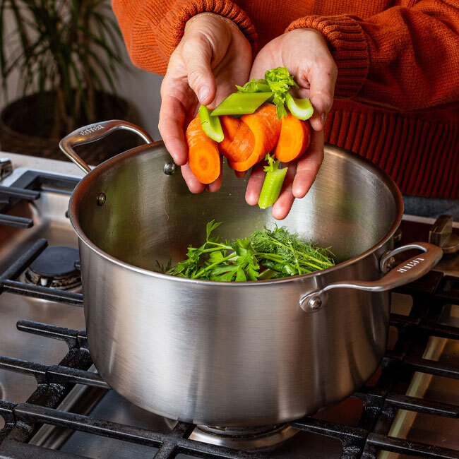 Heritage Steel ‘Eater Series’ 8 Quart Stock Pot with Lid