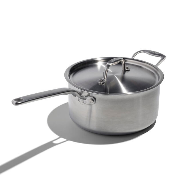 Product Heritage Steel ‘Eater Series’ 4 Qt Saucepan with Lid