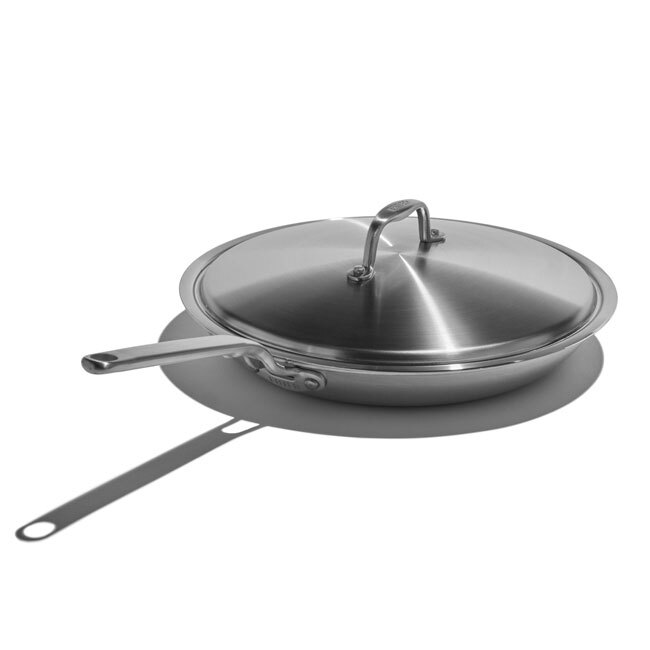 Product Heritage Steel ‘Eater Series’ 12” Frypan with Lid