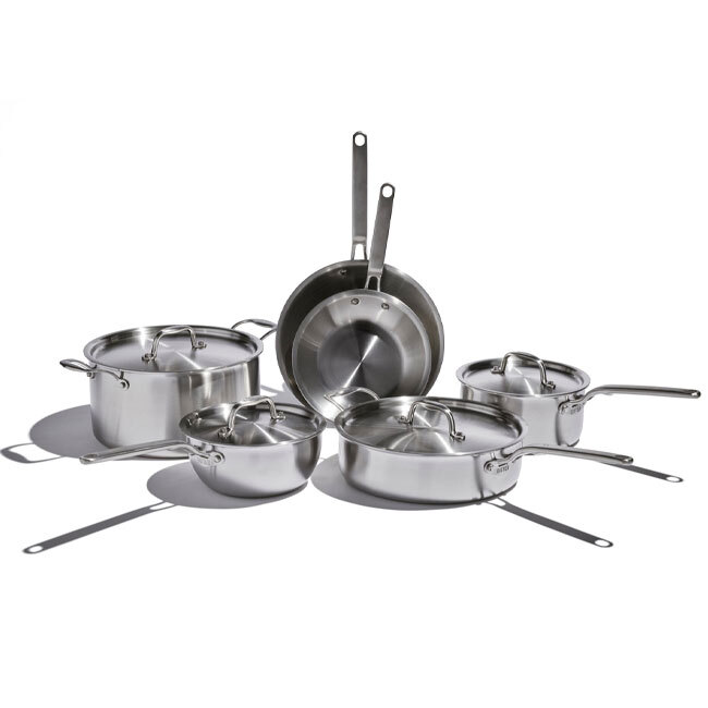 Product Heritage Steel ‘Eater Series’ 10-Piece Cookware Set