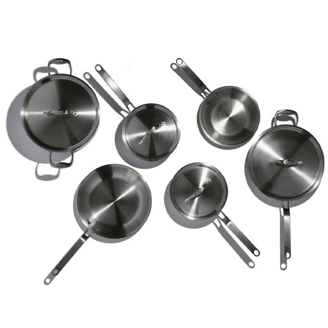 Heritage Steel ‘Eater Series’ 10-Piece Cookware Set