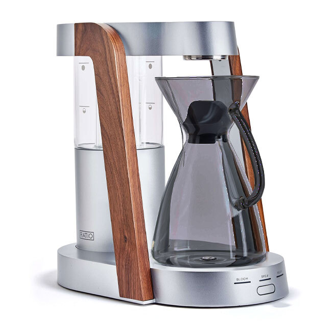 Ratio Glass Carafe | Smoke Grey Color with Ratio 8 Machine