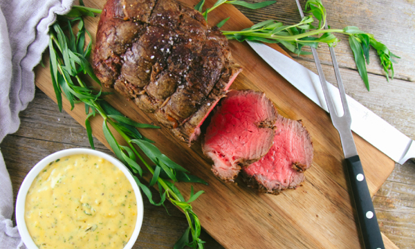 Beef Tenderloin with Béarnaise Sauce