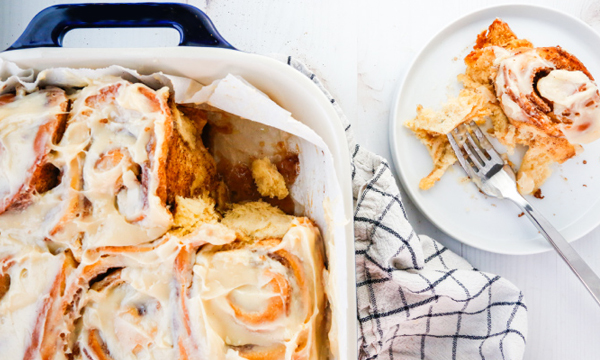 Cinnamon Rolls with Cream Cheese Icing