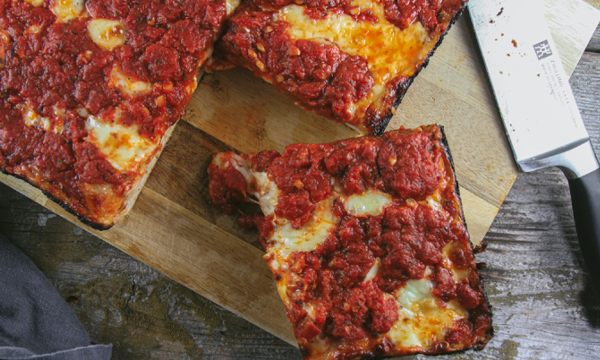 Detroit-style Pizza