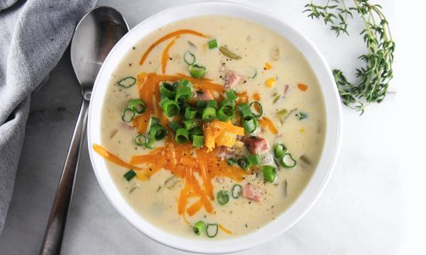 Ham, Corn and Potato Chowder