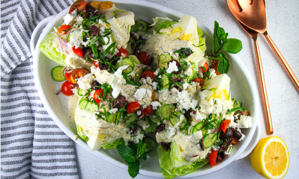 Mediterranean Wedge Salad