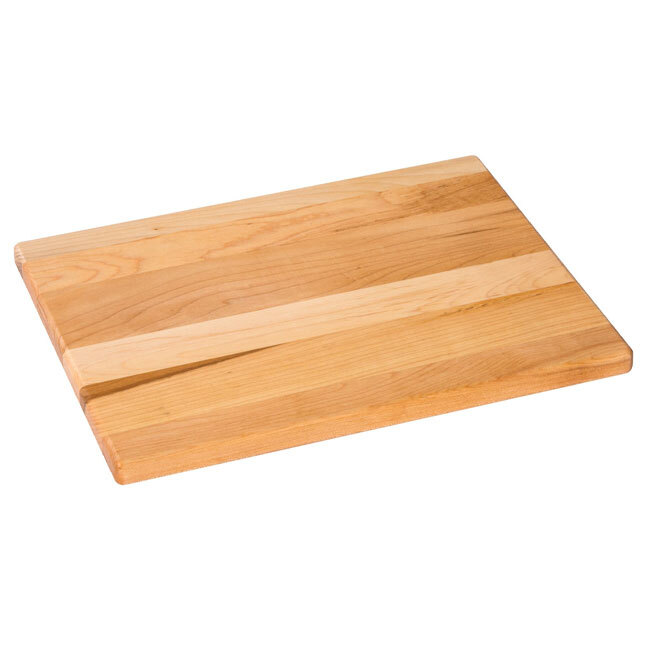 J.K. Adams Maple Prep Cutting Board | 14” x 11” - oblique