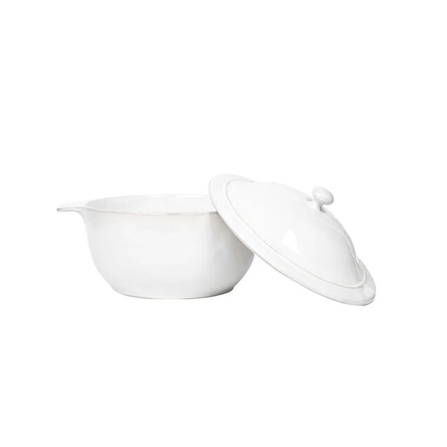 Juliska Puro Mini Cocotte with Lid | Whitewash