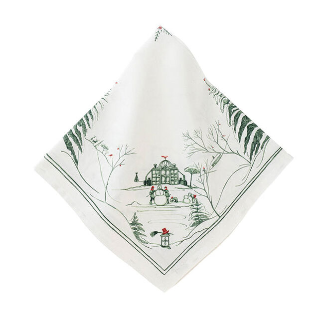 Product Juliska Country Estate Winter Frolic Napkin | Evergreen